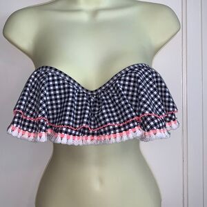 NWT Arizona Jeans Co bikini swimsuit top